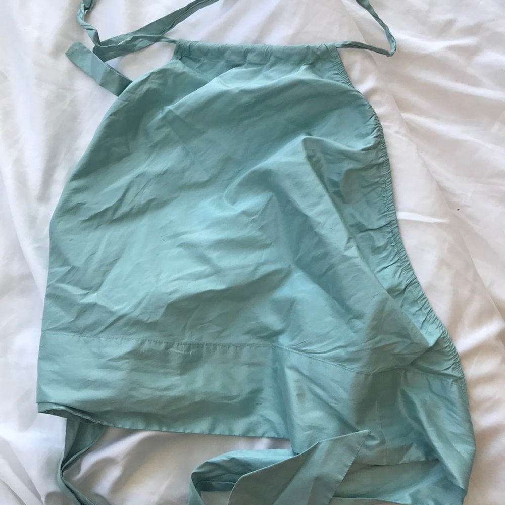 Calypso raw silk halter